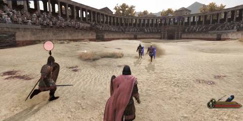 Gladiator gameplay in Mount & Blade 2: Bannerlord