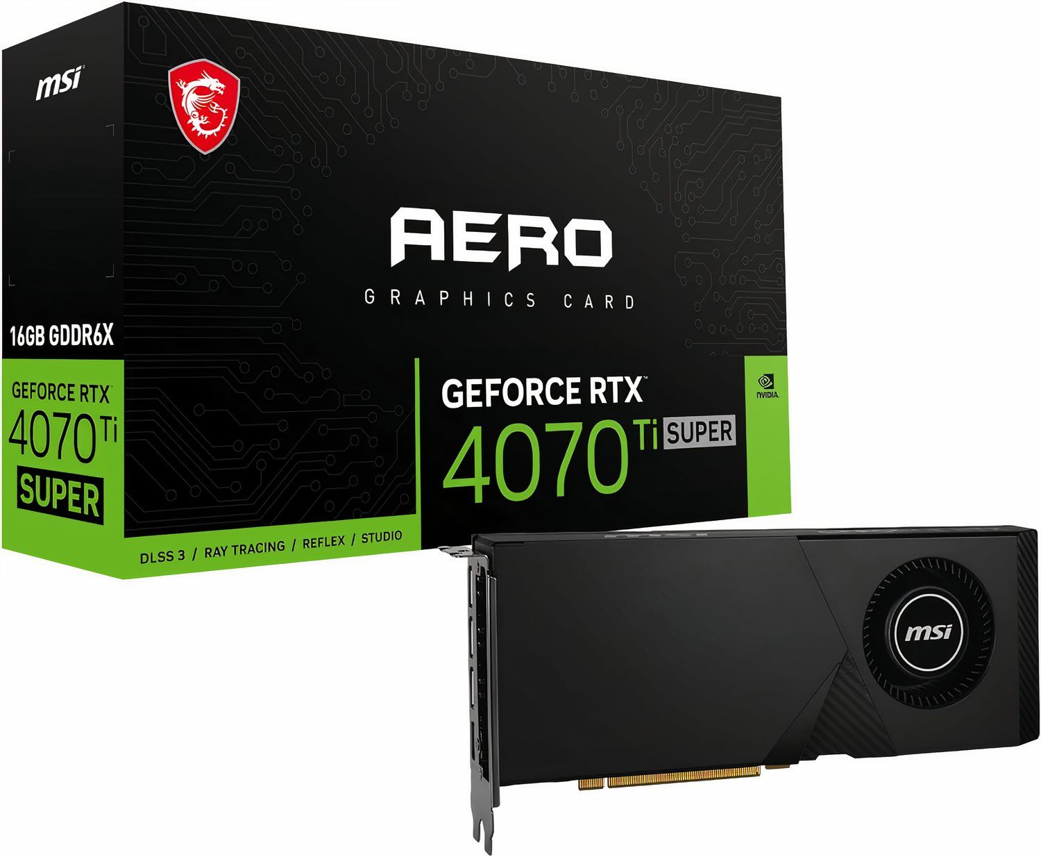 MSI GeForce RTX 4070Ti SUPER AERO