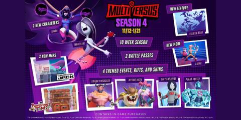 MultiVersus MultiVersus Season 4 revealed.