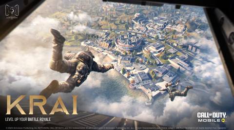 The Krai battle royale map from Call of Duty: Mobile