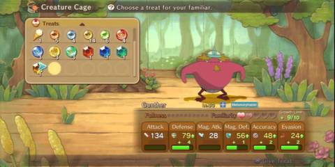 tending to a familiar in Ni No Kuni 5