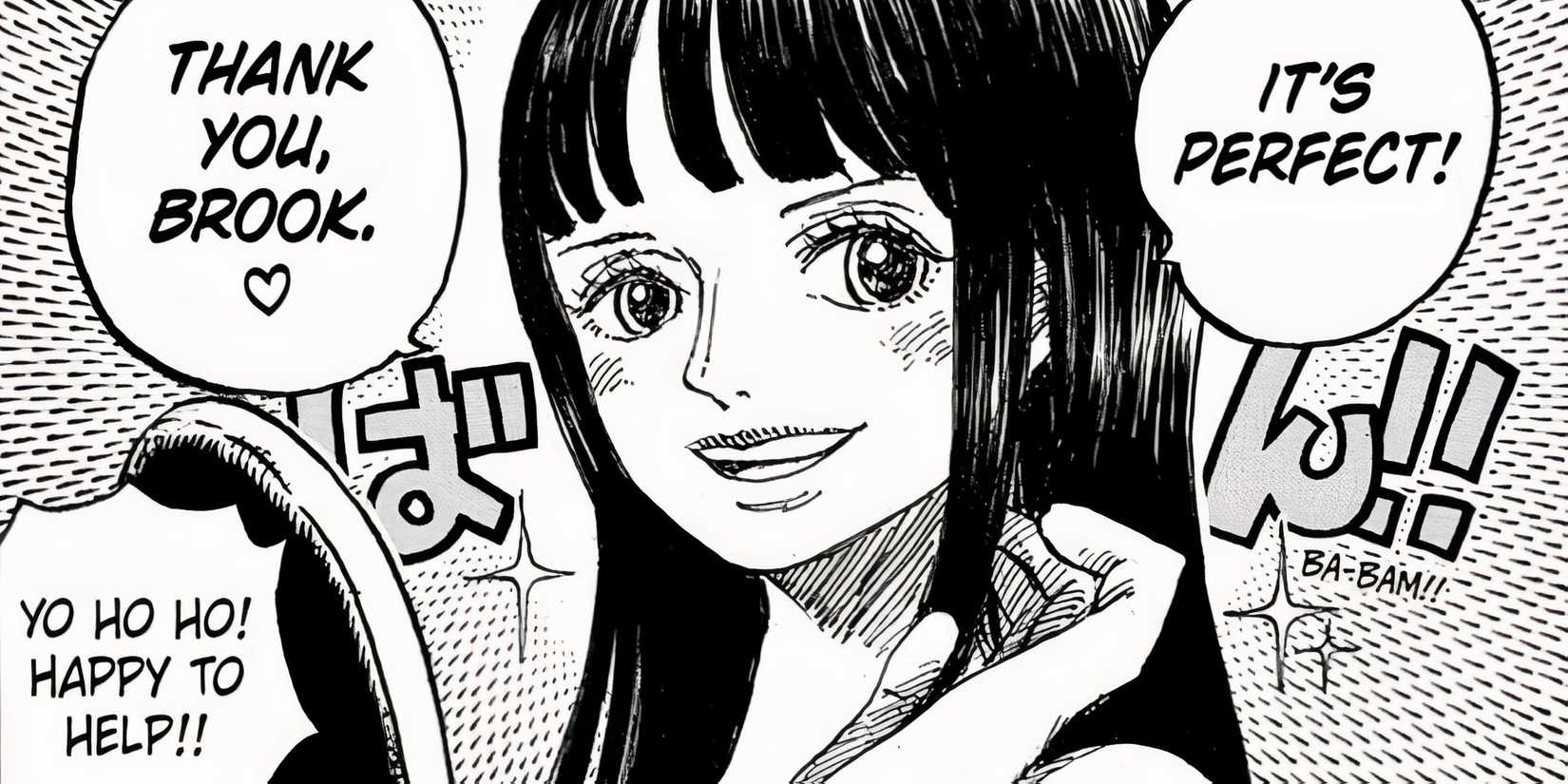 Nico robin new haircut one piece 1132