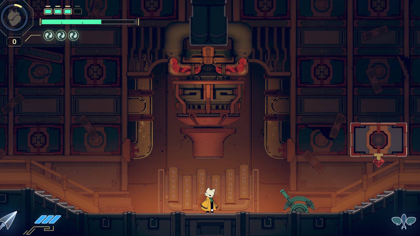 nine sols factory great hall puzzle solution