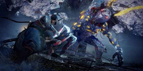 Dual-wielding hatchets in Nioh 2