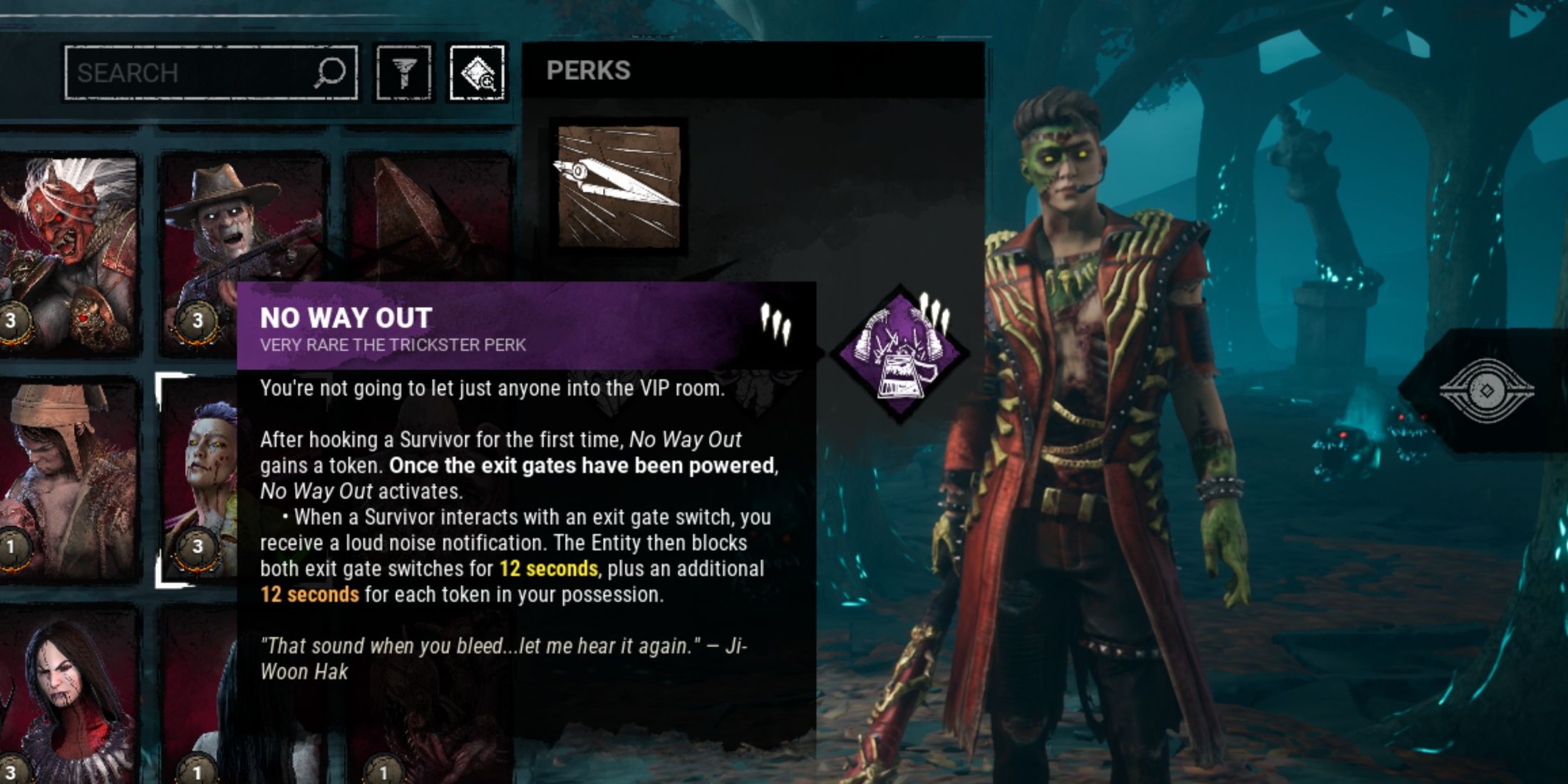 Best Endgame Killer Perks In Dead By Daylight