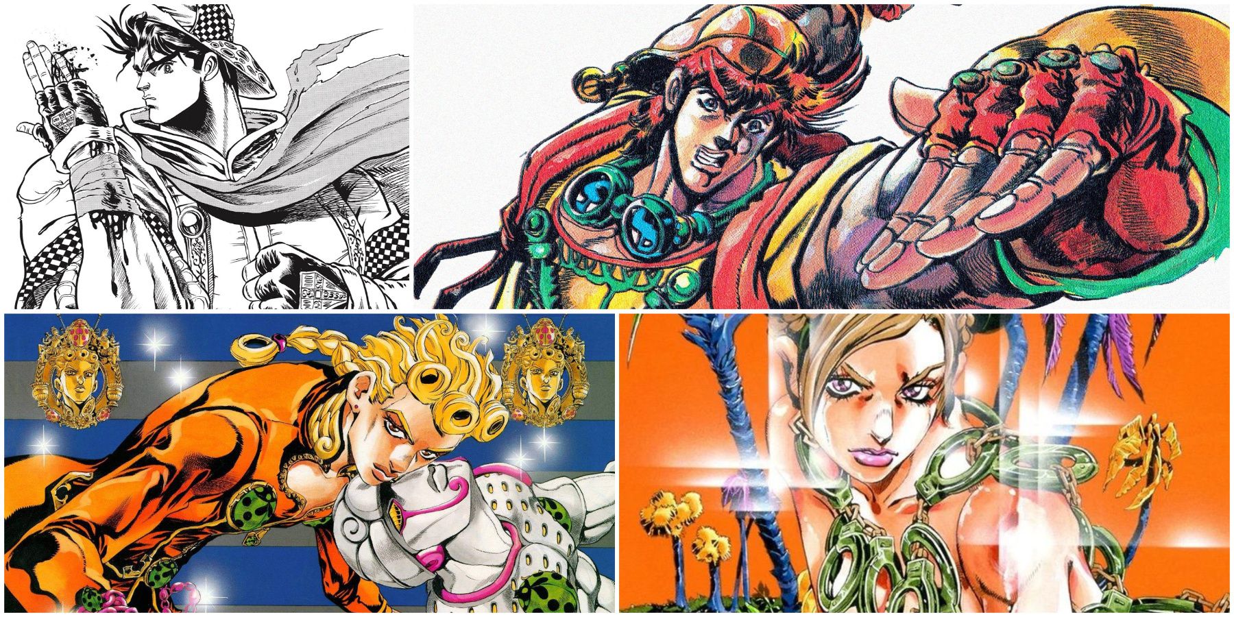 Non-Japanese Leads in Shonen Manga- Jojo's Bizarre Adventure