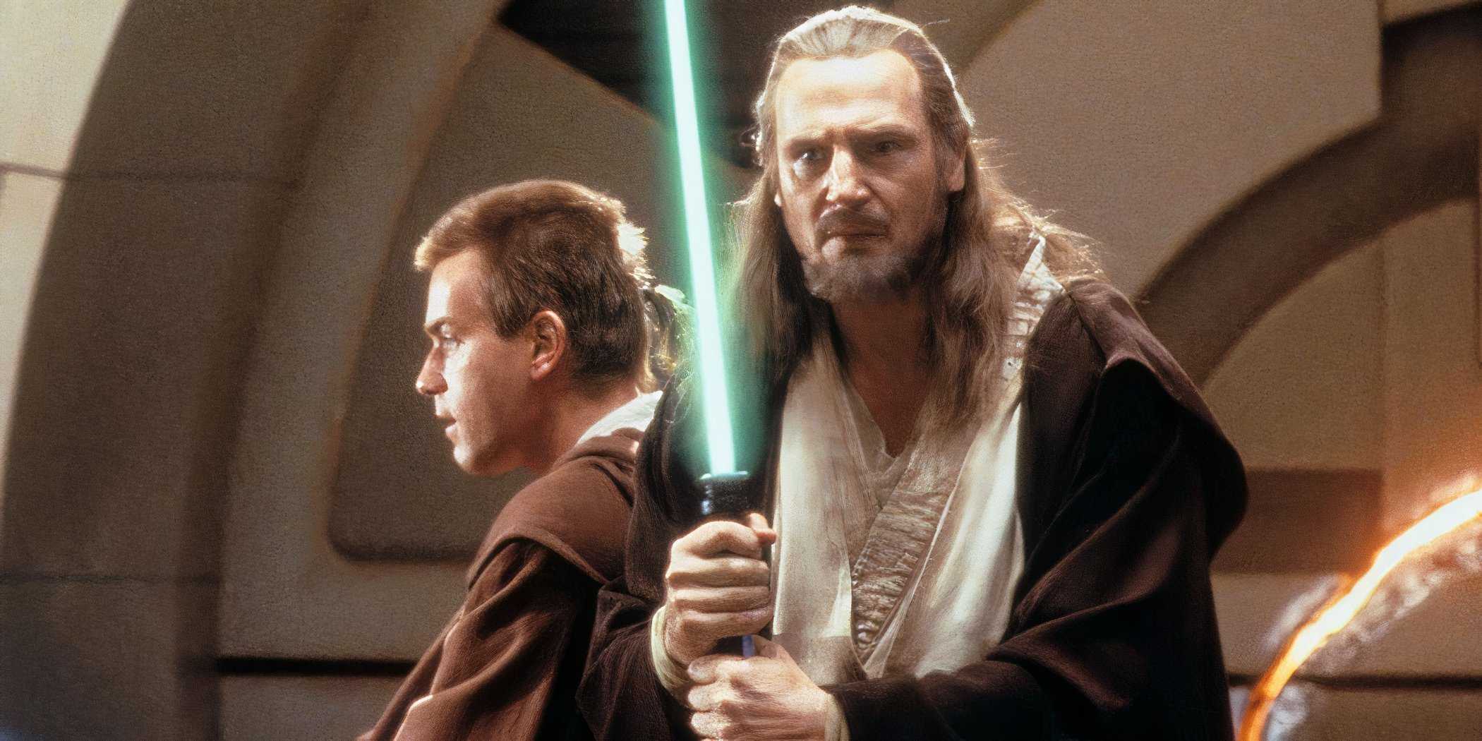 Obi Wan and Qui Gon together