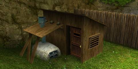 ocarina of time 3d dampe hut error