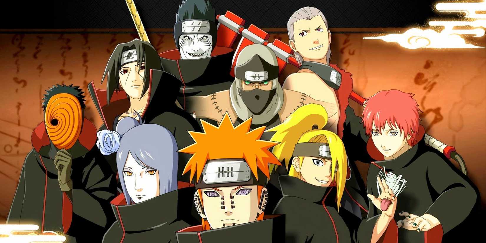 The Akatsuki Is An Iconic Villain Group In All Of Anime Naruto