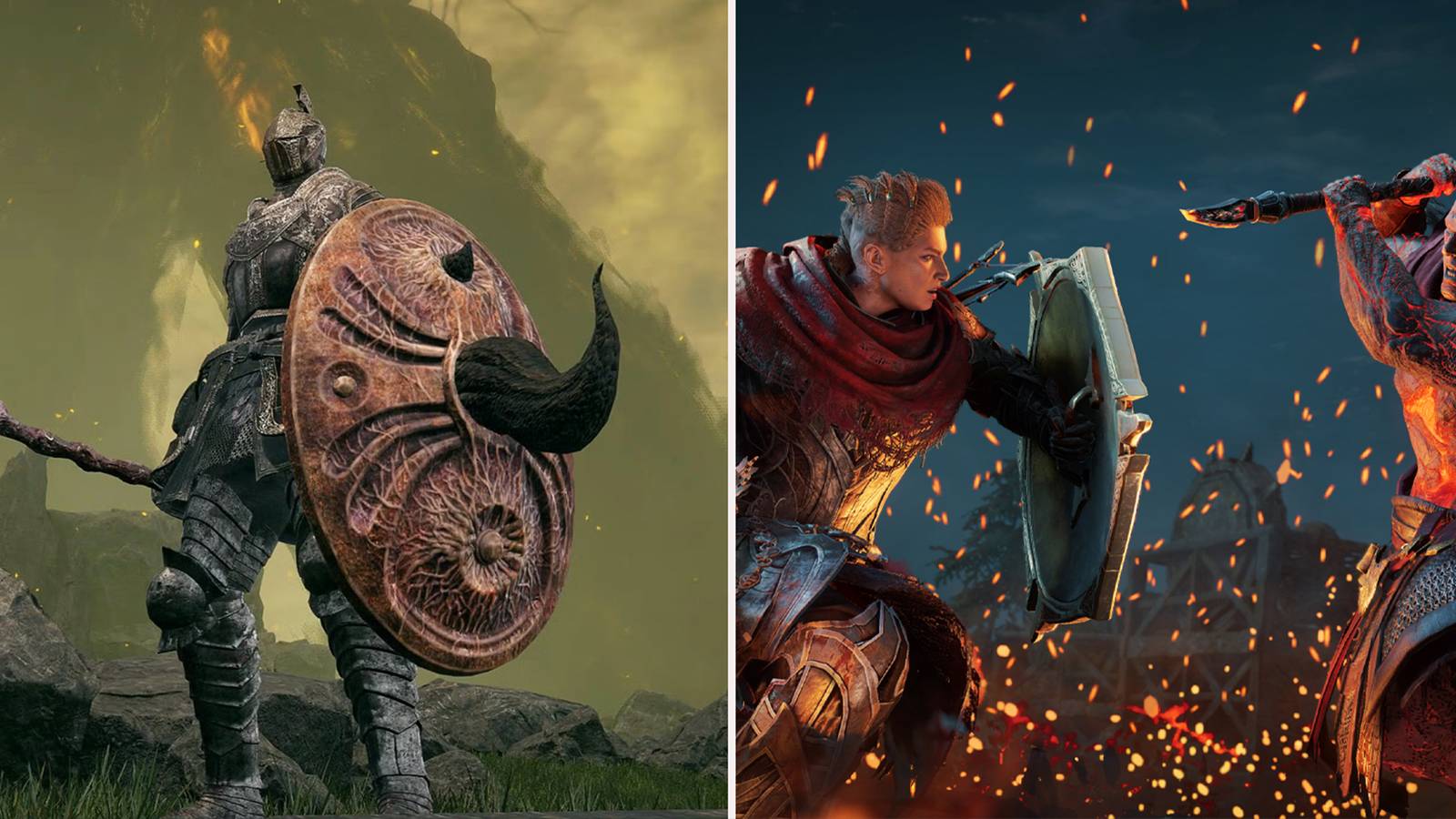 open-world shield combat games