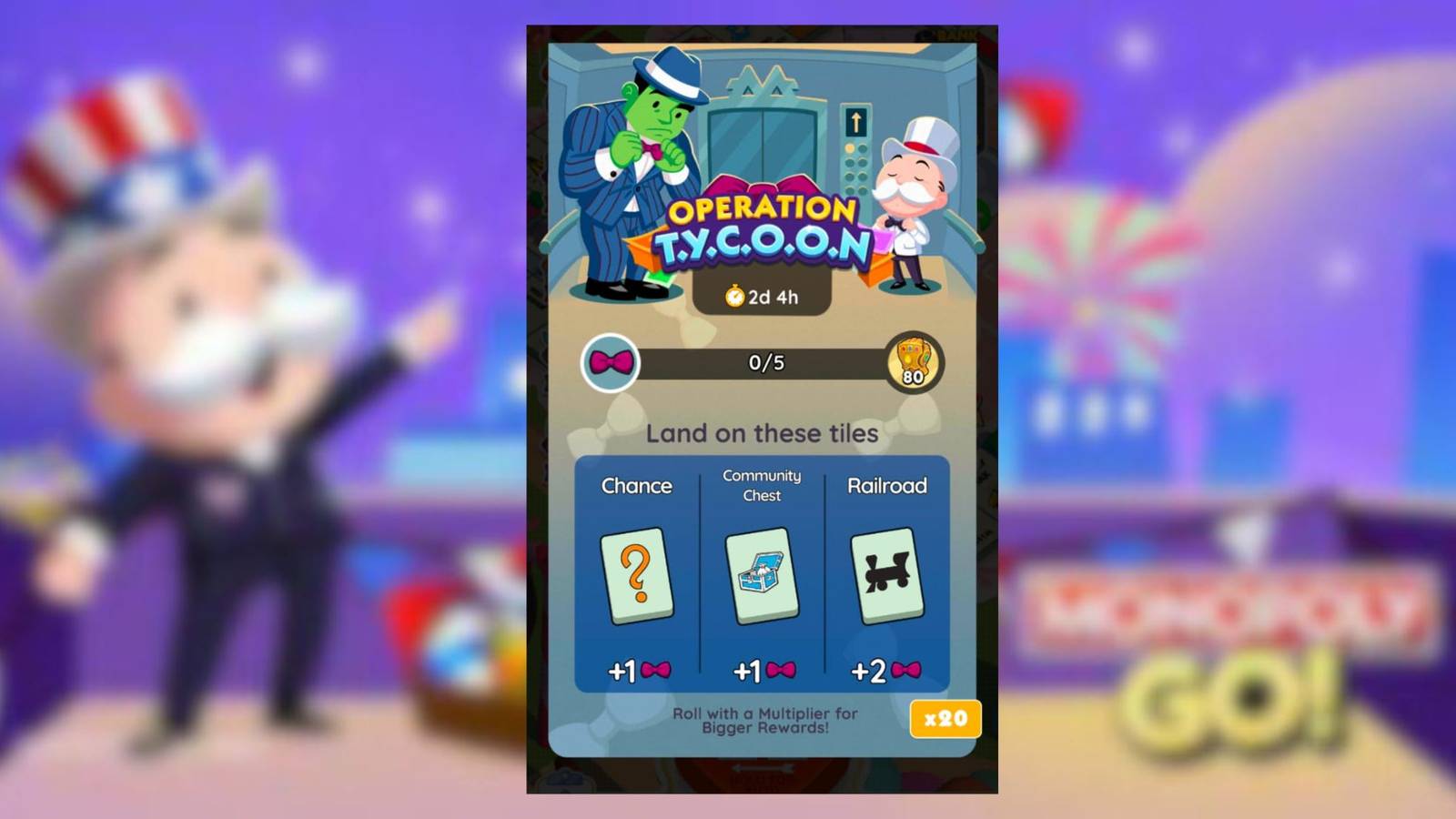 operation tycoon monopoly go