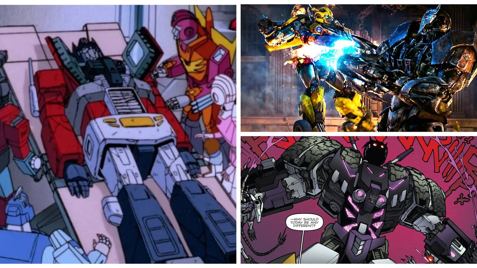 optimus prime death, ravage death, bumblebee death