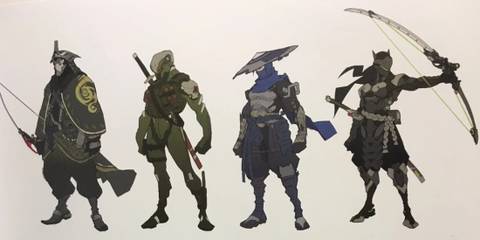 overwatch 1 genji concept art