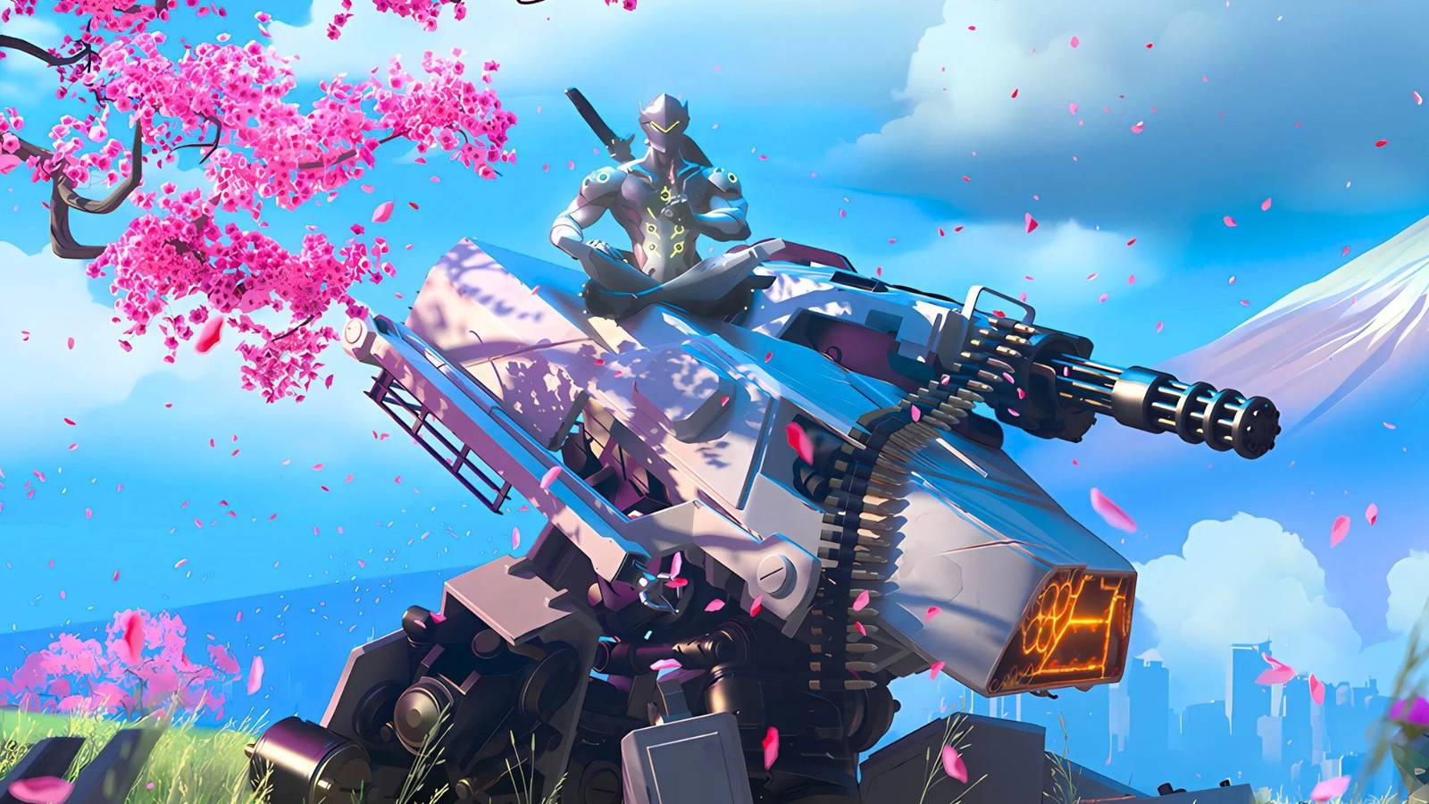 Hanamura Overwatch Wallpapers When The Snow Falls Softly In Hanamura