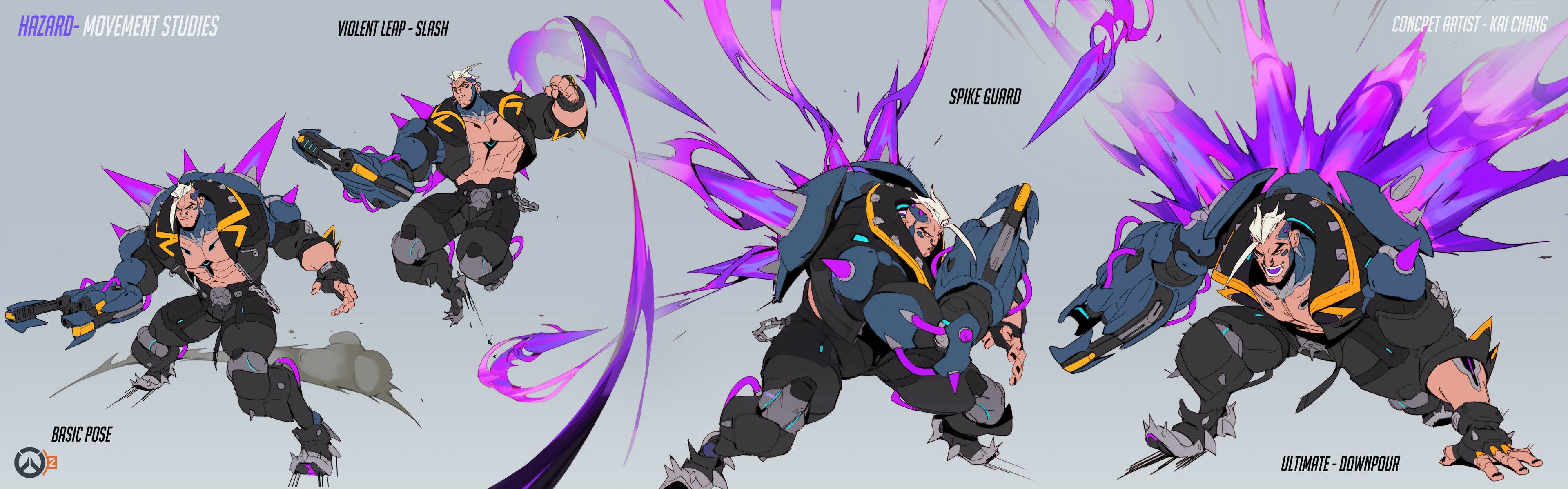 overwatch 2 hazard concept art abilities