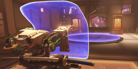 overwatch beta bastion configuration sentry shield