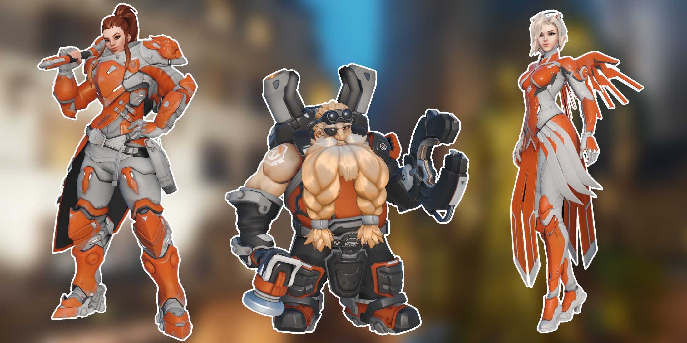 Overwatch 2: How To Get OWCS Brigitte, Torbjorn, & Mercy Skin Bundles