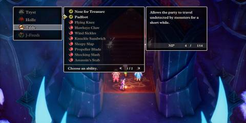 Padfoot skill in Dragon Quest 3 HD-2D Remake