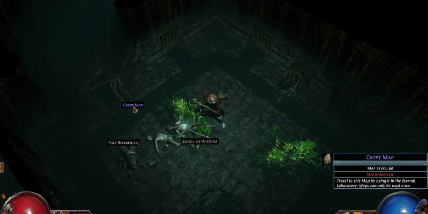 Path of Exile Dark Area