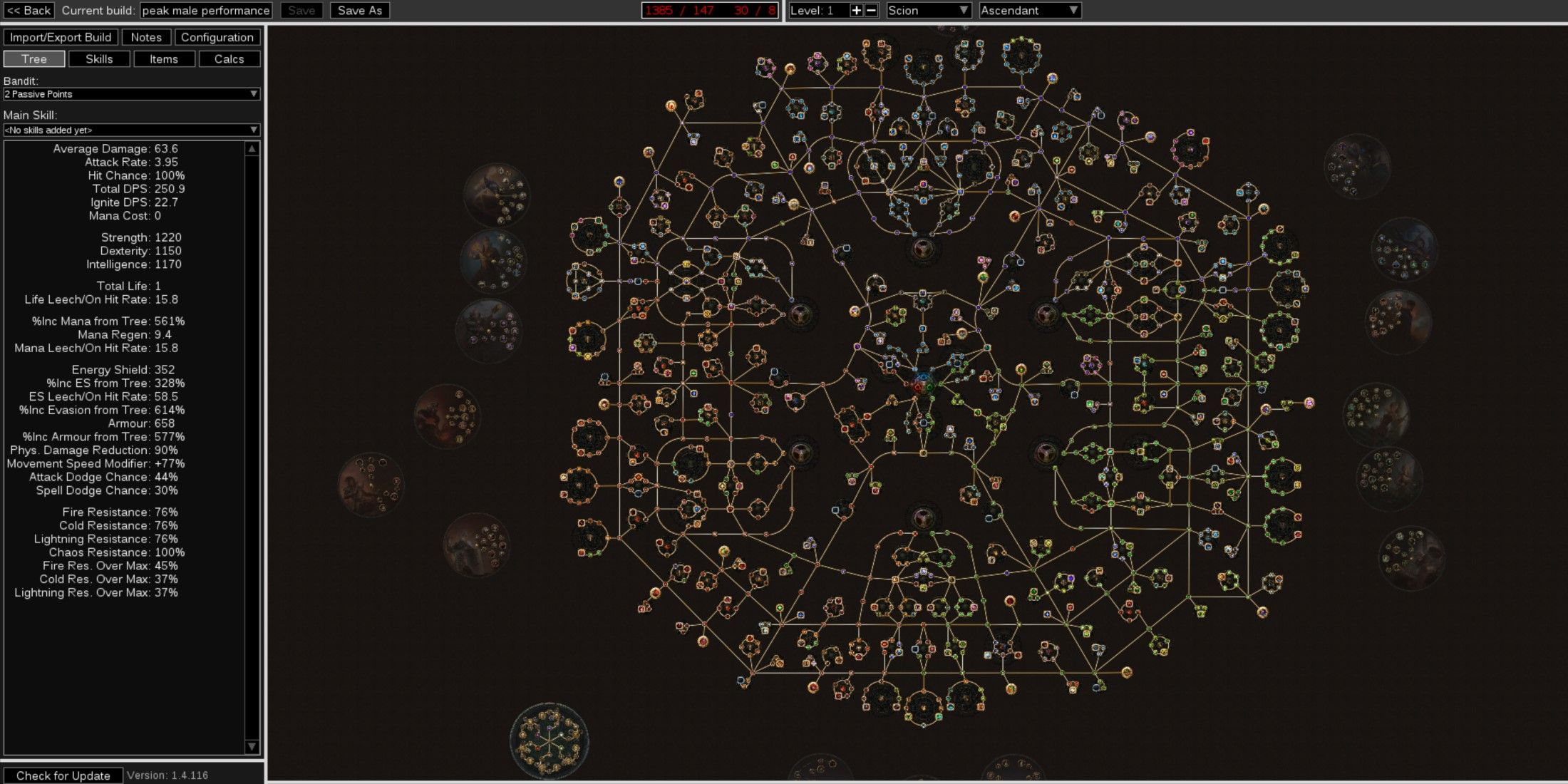 Path of Exile skill tree