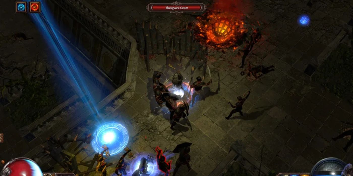 Path of Exile Sky Beam