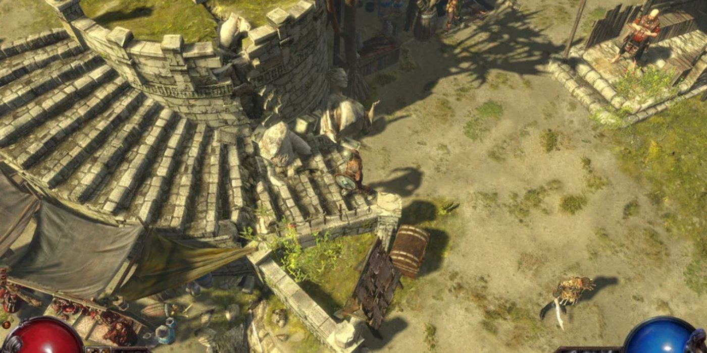 Path of Exile Stone Stairs