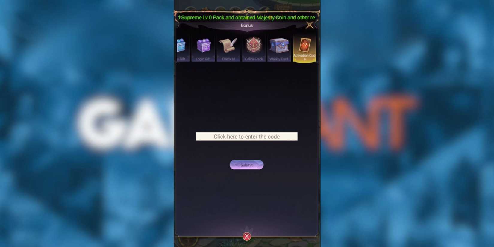 Phoenix Contract the codes tab