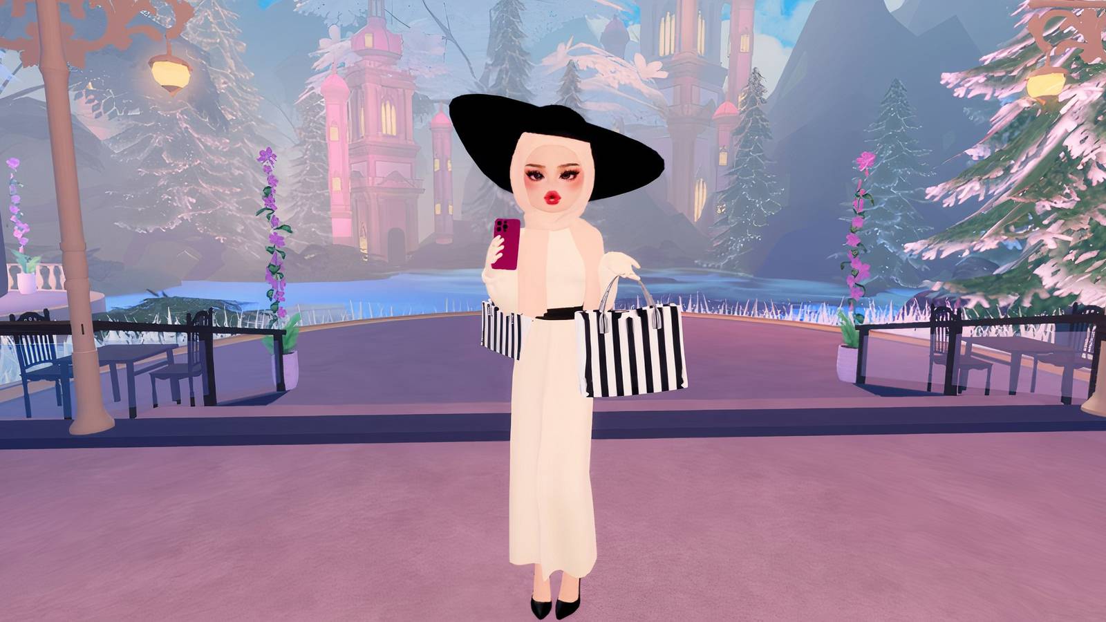 phone dress to impress