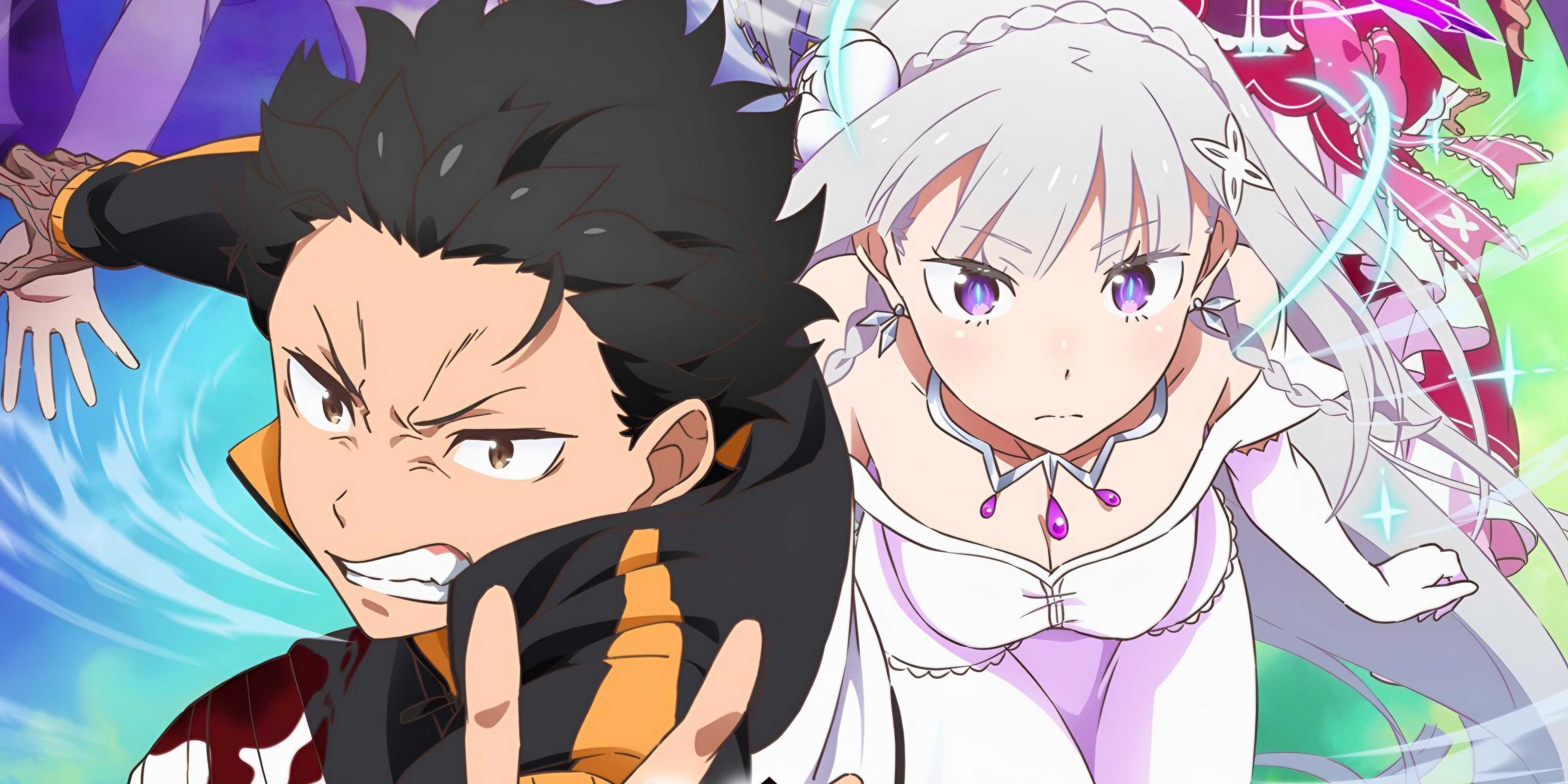 re-zero-starting-life-in-another-world-subaru-natsuki-emilia-anime-fantasia-isekai-batalha