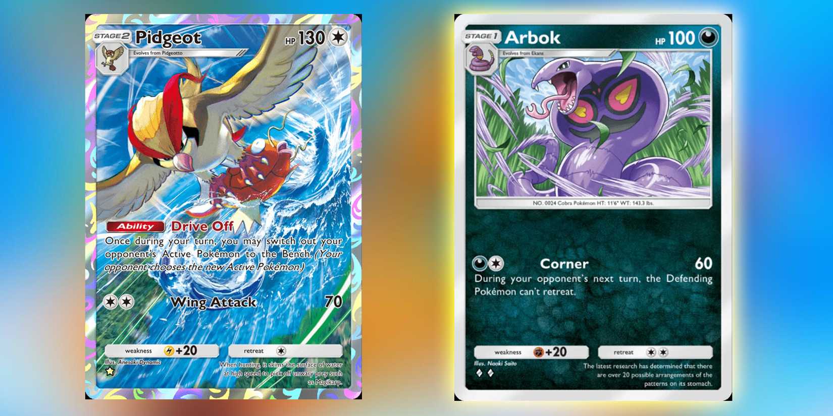 Pokemon TCG Pocket: Arbok/Pidgeot Deck Build Pokemon TCG Pocket: Arbok/Pidgeot Deck Build