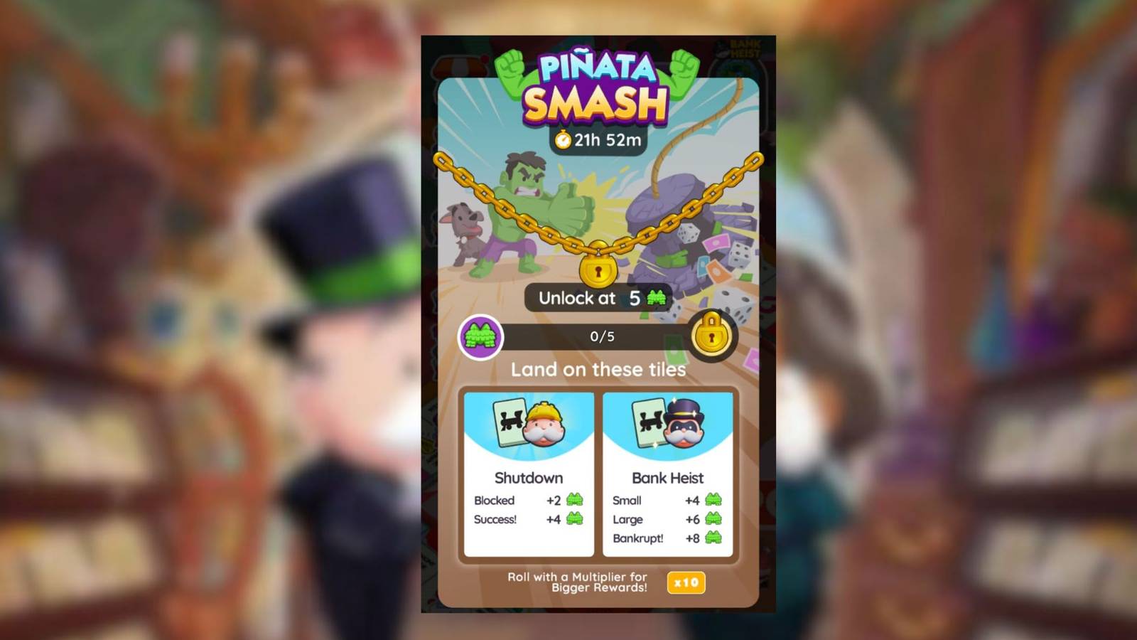 pinata smash monopoly go