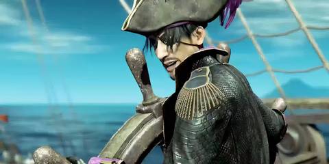 like a dragon pirate yakuza in hawaii kiryu outfit