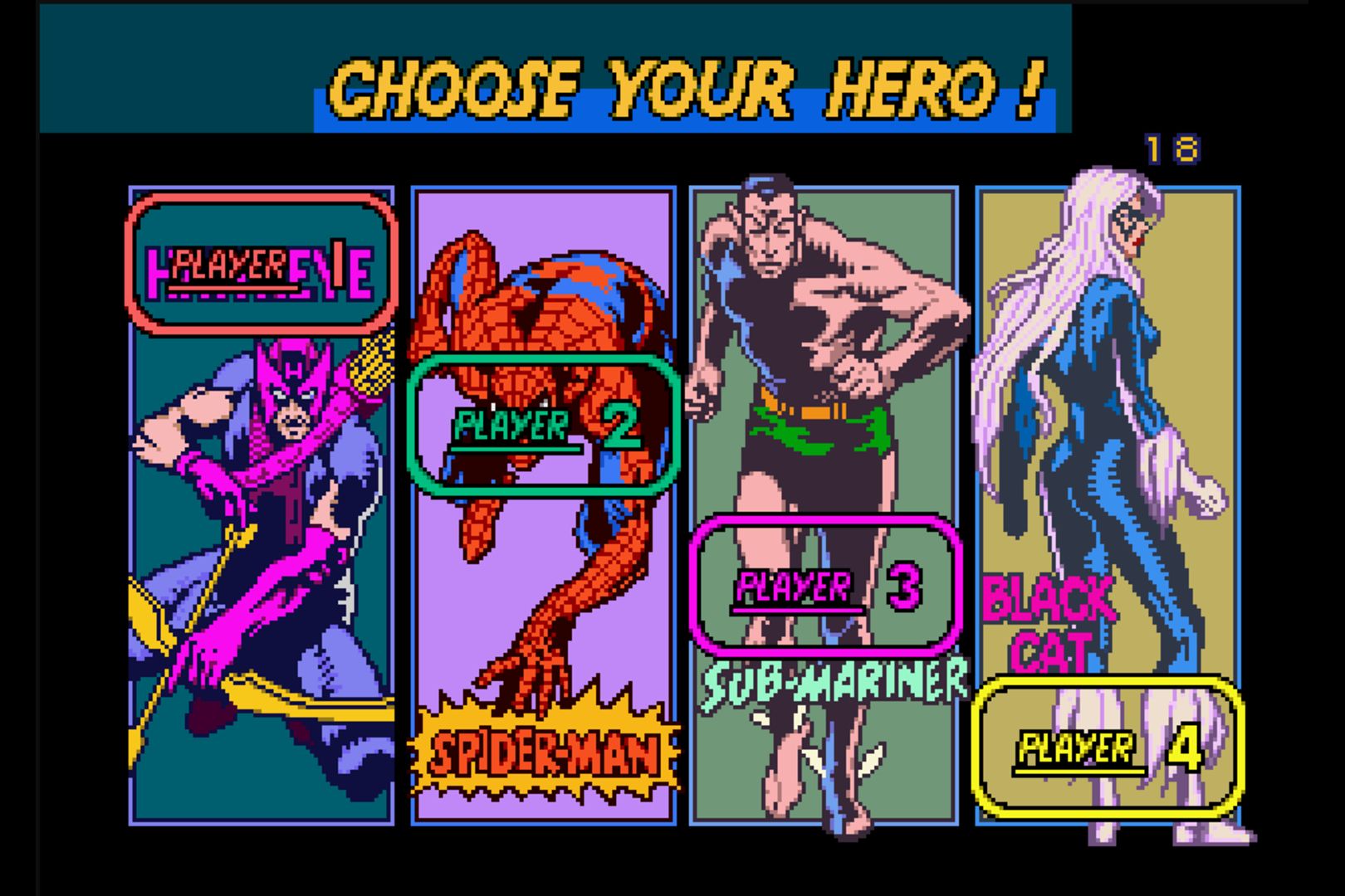 Spider-Man: The Video Game 1991 Sega Arcade