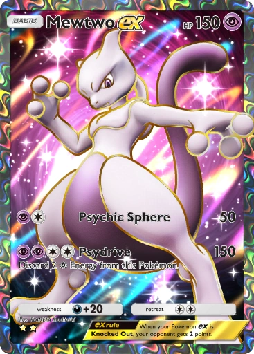 Карманная карточная игра Pokemon: все карты и вероятности Mewtwo Pack