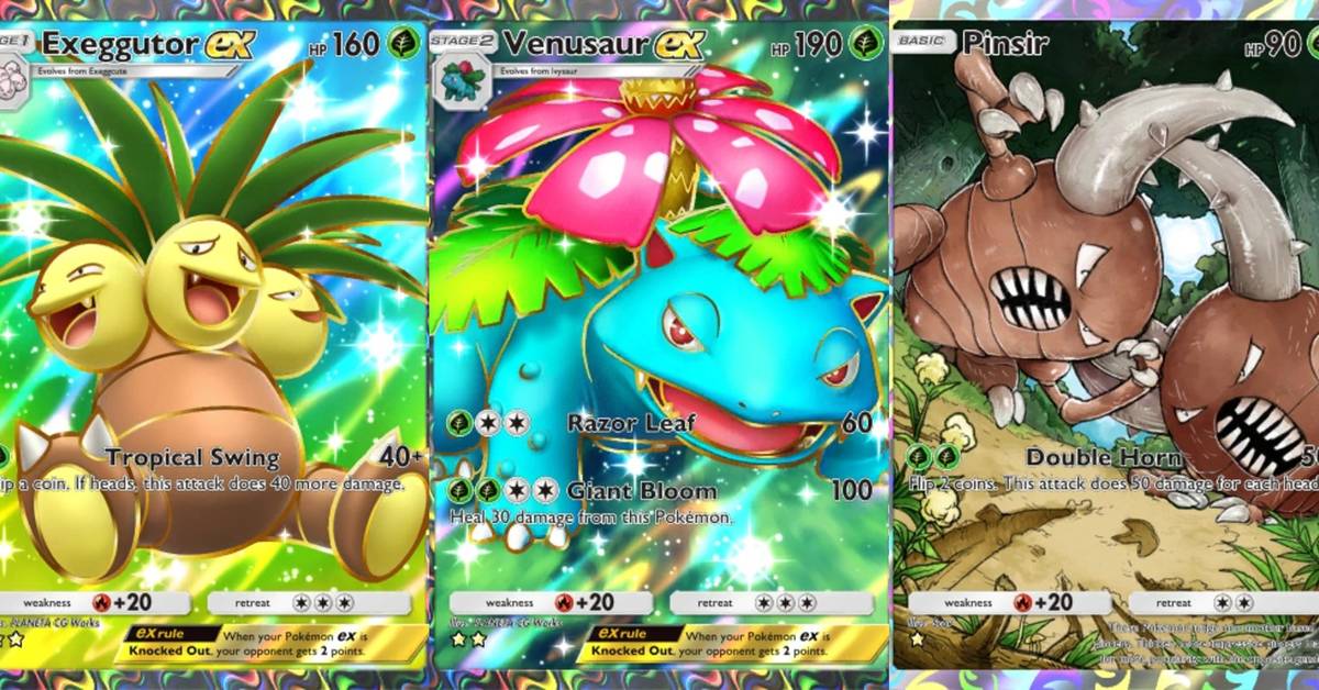 Pokemon TCG Pocket: Best Grass-Type Cards, Ranked Pokemon TCG Pocket: Best Grass-Type Cards, Ranked