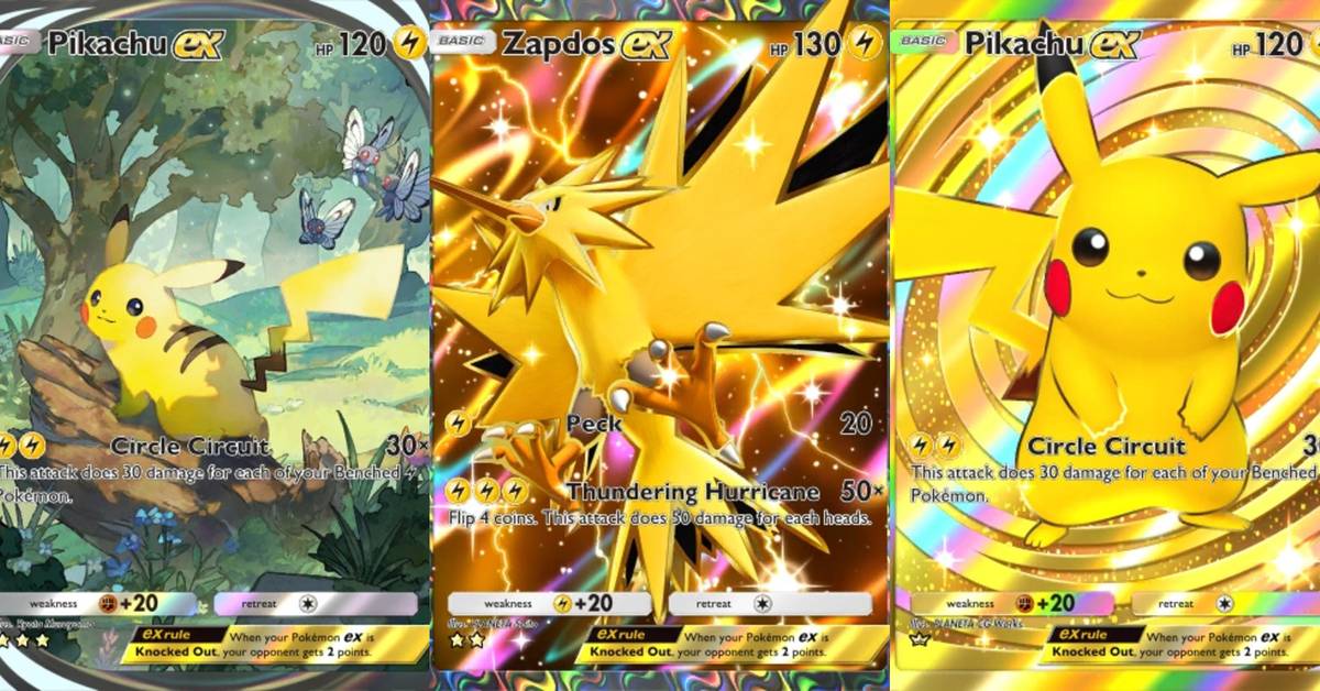 Best Lightning-Type Cards In Pokemon TCG Pocket Best Lightning-Type Cards In Pokemon TCG Pocket