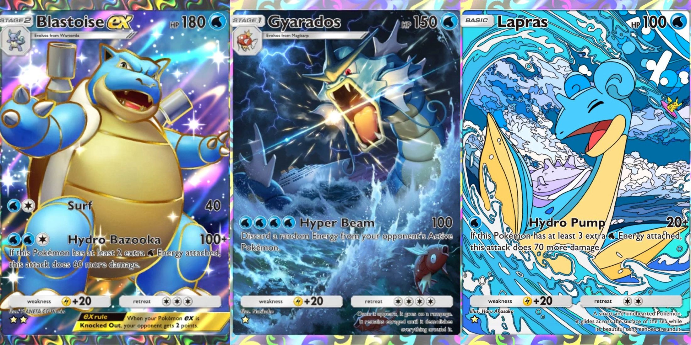 The Best Water-Type Cards In Pokemon TCG Pocket