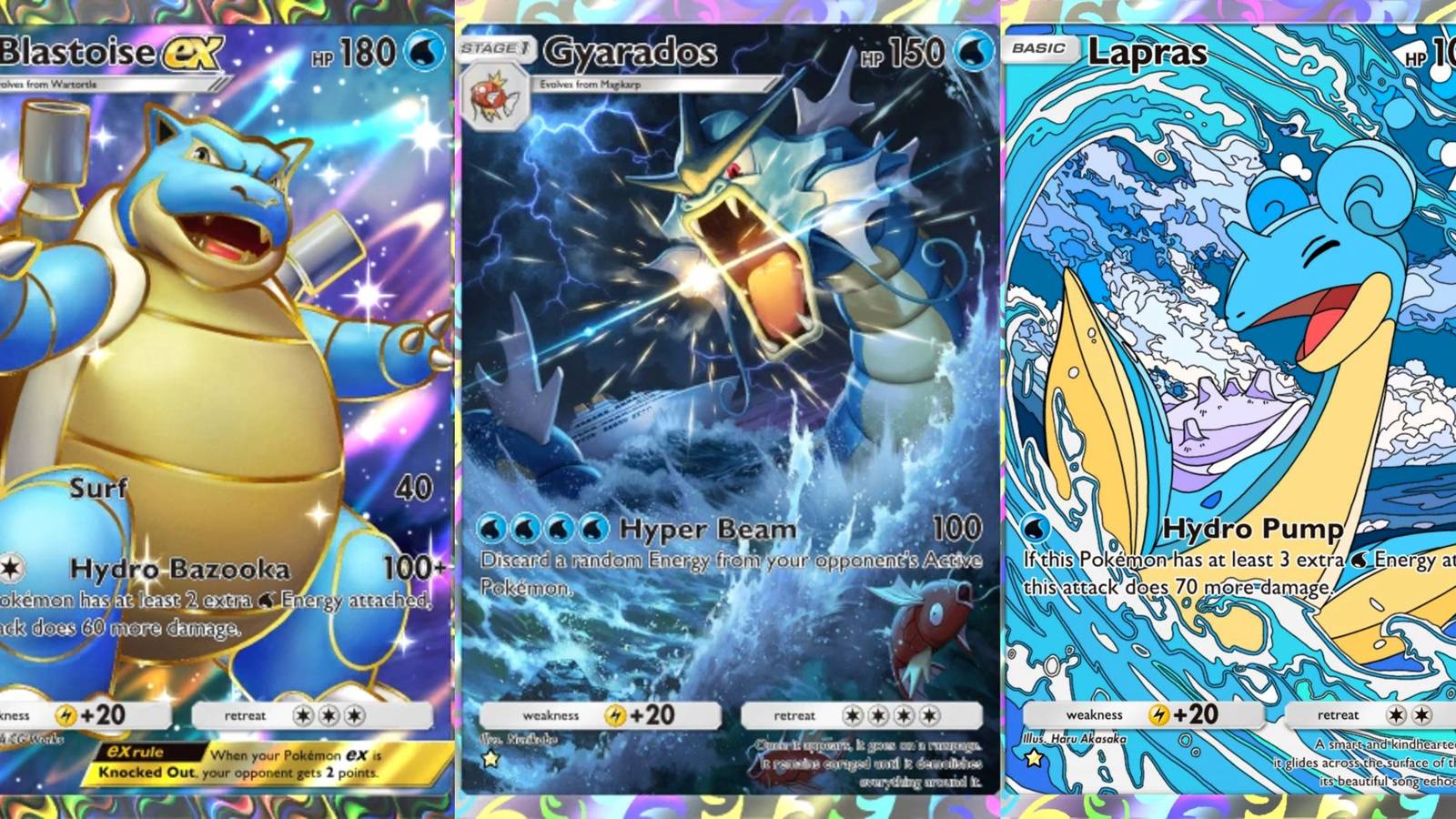 Pokemon TCG Pocket Best Water Type Cards