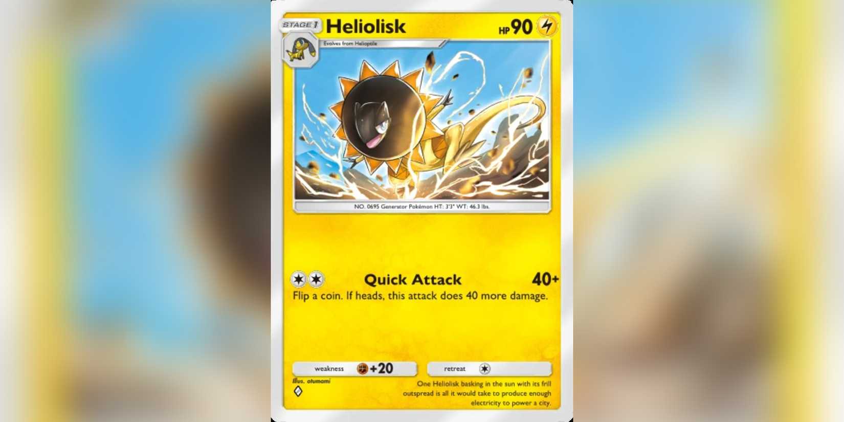 Pokemon TCG Pocket Heliolisk