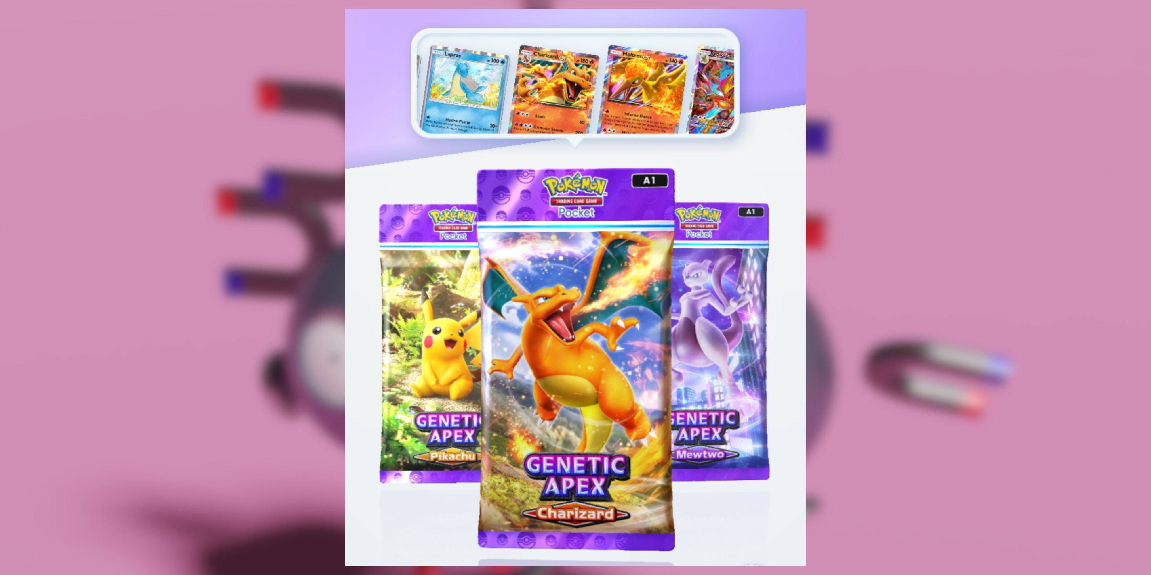 initial packs in pokemon tcg pocket.