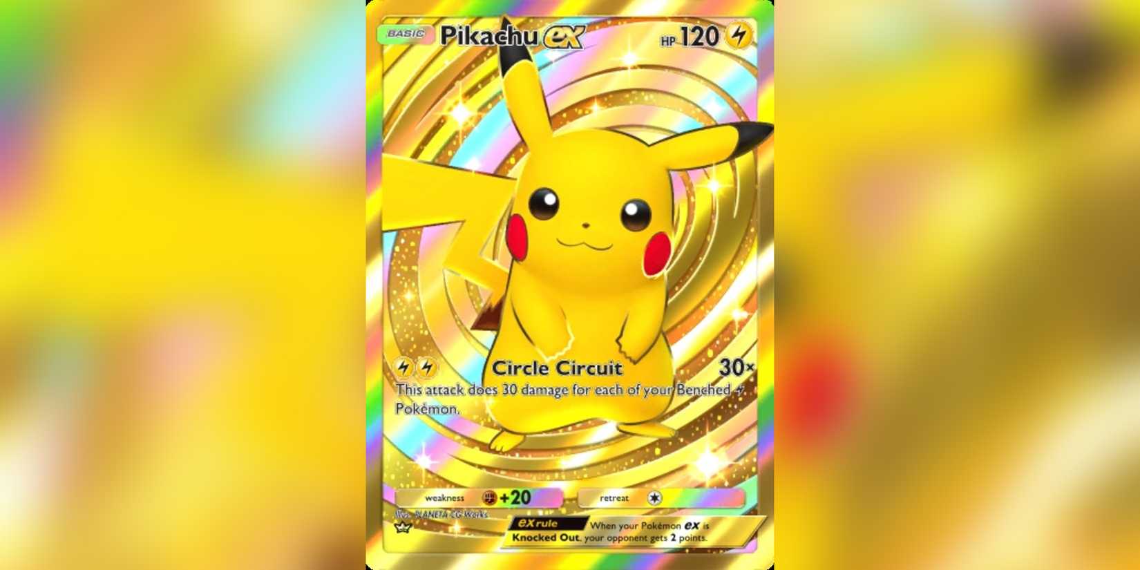 Pokemon TCG Pocket Pikachu EX