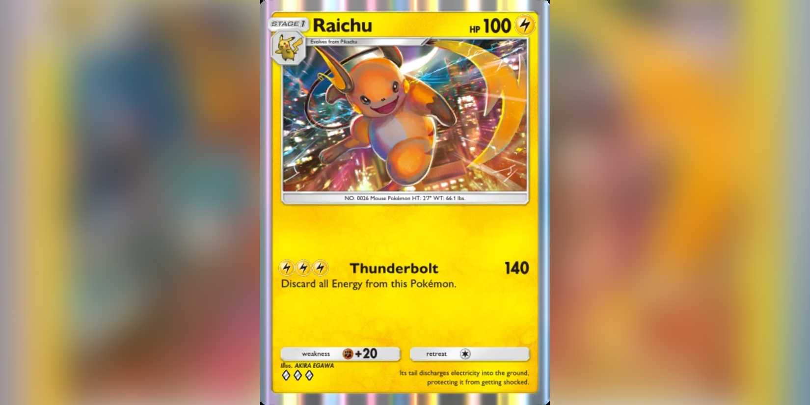 Pokemon TCG Pocket Raichu