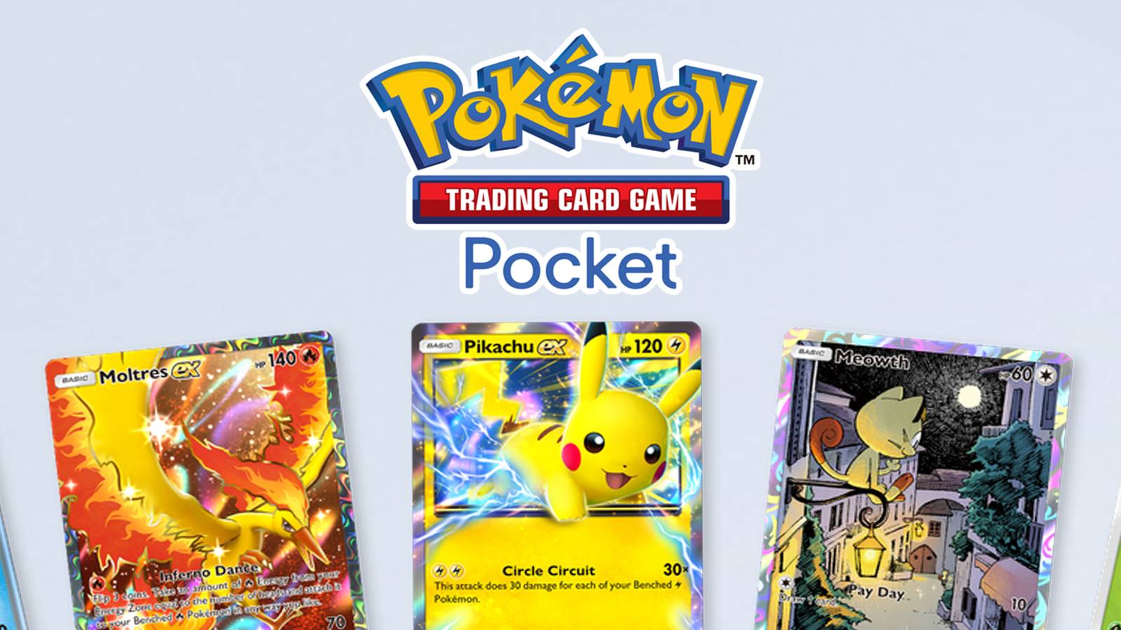 Pokemon TCG Pocket showing rare cards