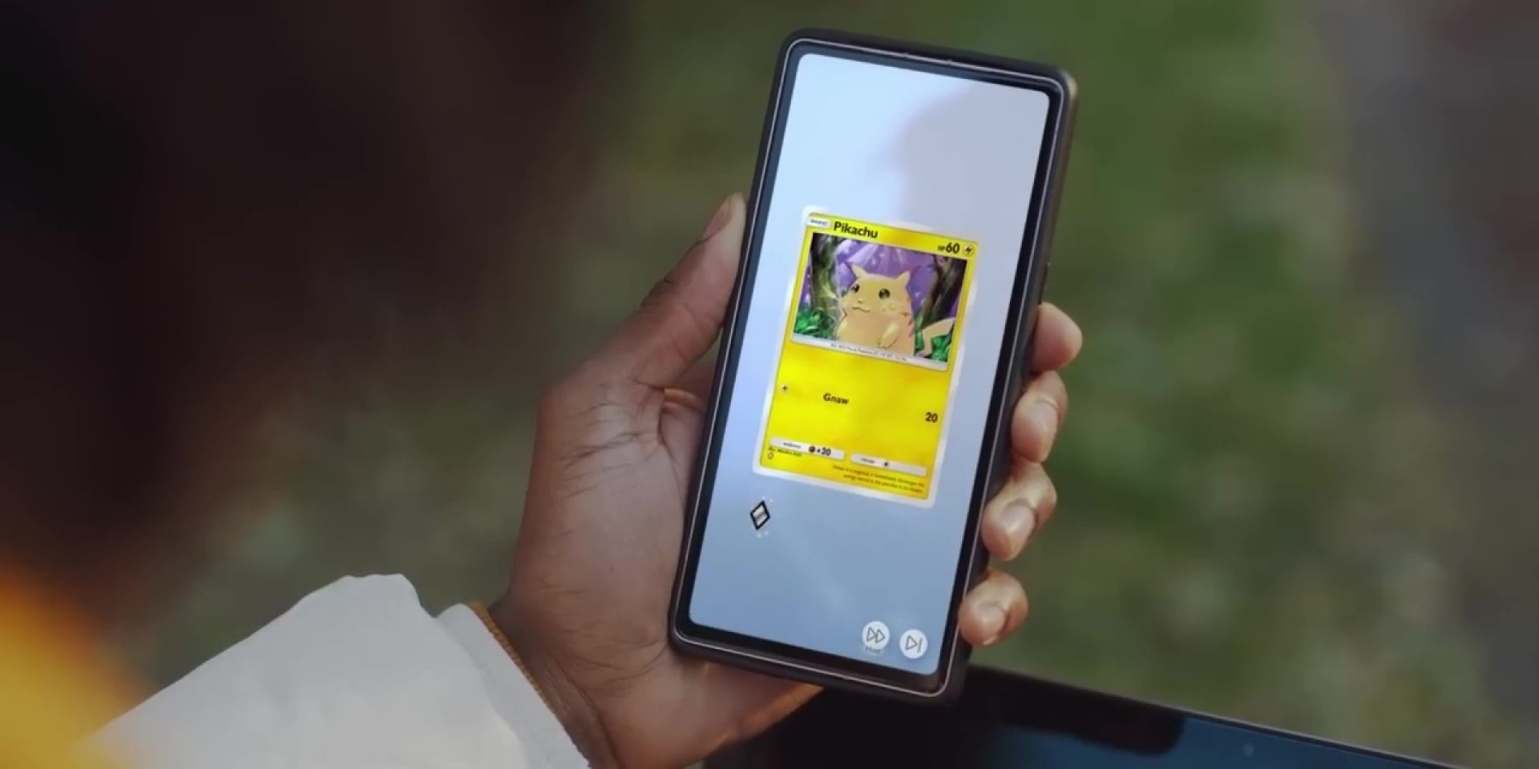 Карманный плеер Pokemon TCG обнаруживает изящные детали