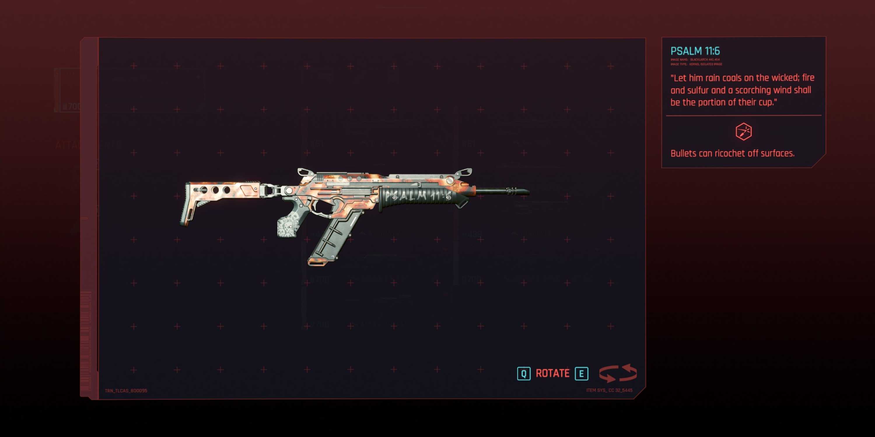 Psalm Rifle Cyberpunk 2077: All Iconic Assault Rifles, Ranked