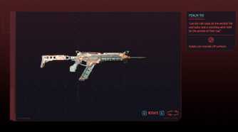 Psalm Rifle Cyberpunk 2077: All Iconic Assault Rifles, Ranked
