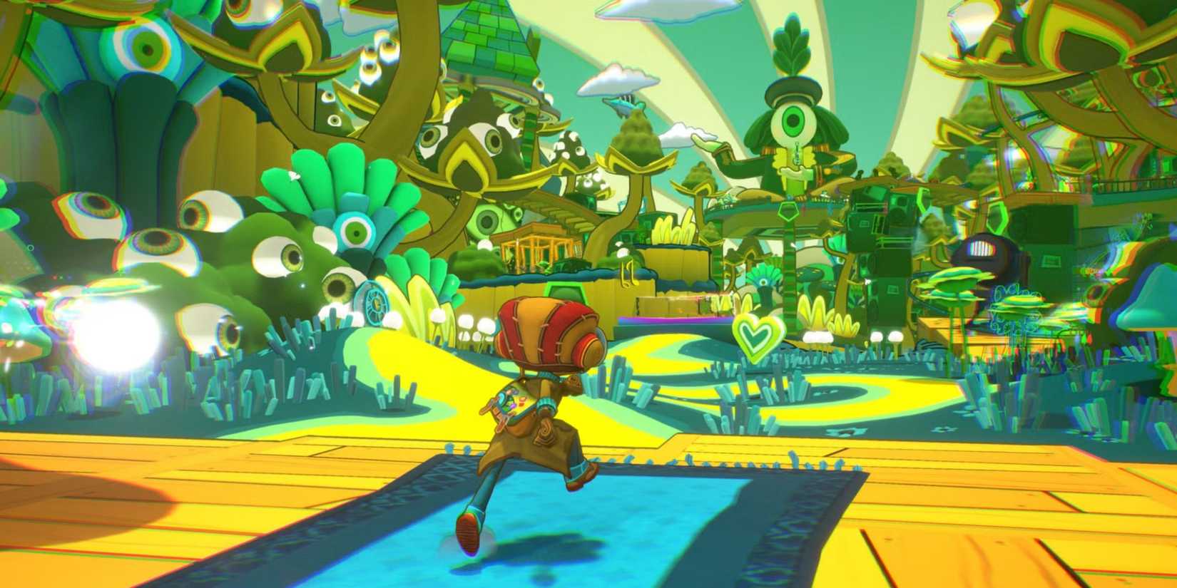 Explore the world in psychonauts 2