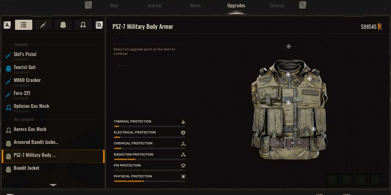 PSZ-7 Military Body Armor STALKER 2