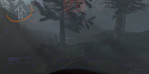 Player Looking At Rain Water At Start Of Day