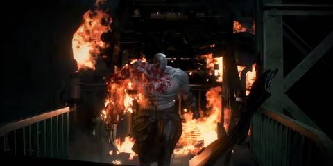 the super tyrant in flames